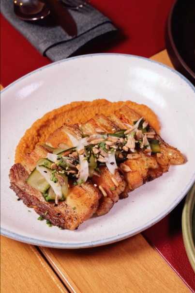 Grilled Pork Belly